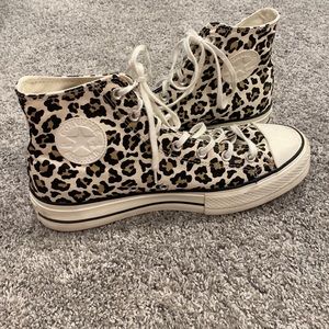 Platform Leopard converse